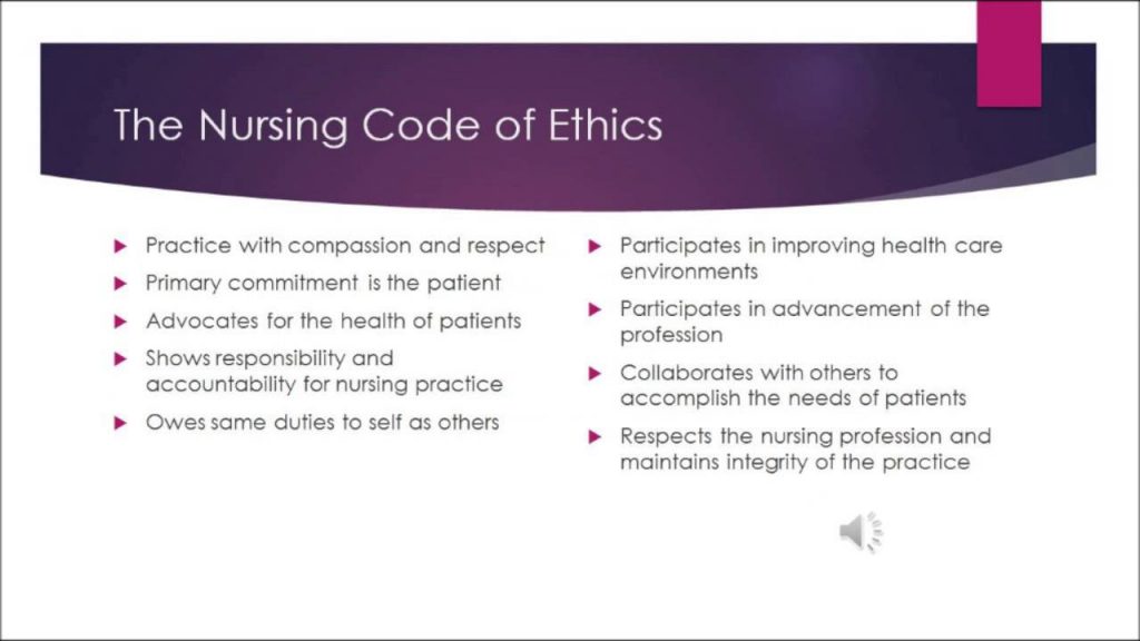 Essay About The Nursing Code Of Ethics Ru facts